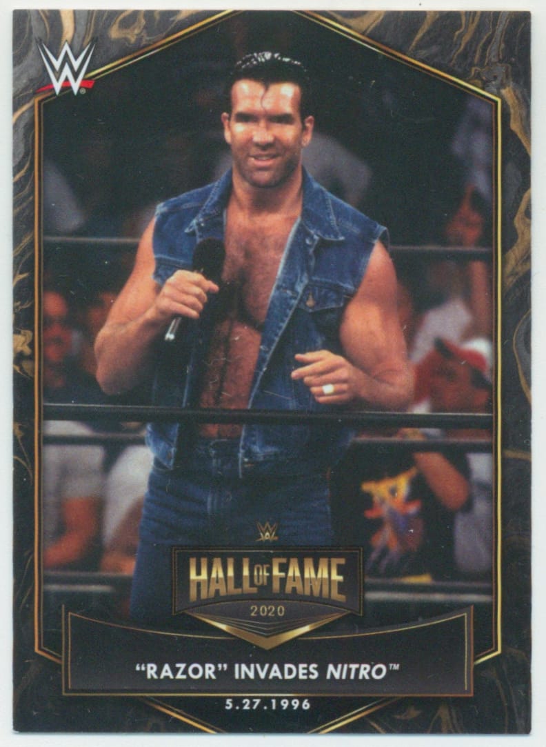 Razor Ramon Card Wrestling :: 2021 Topps WWE - Razor Ramon #HOF-1 Hall of Fame - Card ...