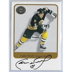 2001-02 Greats of the Game Autographs #56 Cam Neely SP