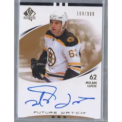 2007-08 Sp Authentic Future Watch Auto Rc #199 Auto Milan Lucic #169-999