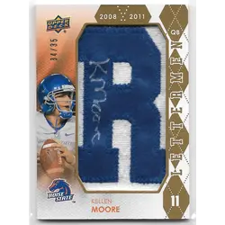 2012 Upper Deck Rookie Lettermen Signatures #RL-MO Kellen Moore 'R' (34/35)