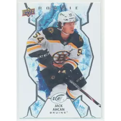 2021-22 UPPER DECK ICE - JACK AHCAN #136 ROOKIE
