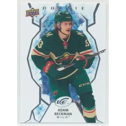 2021-22 UPPER DECK ICE - ADAM BECKMAN #139 ROOKIE