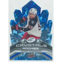 2021-22 UPPER DECK ICE - YEGOR CHINAKHOV #IC-57 ICE CRYSTALS