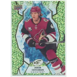 2021-22 UPPER DECK ICE - JAKOB CHYCHRUN #34 GREEN