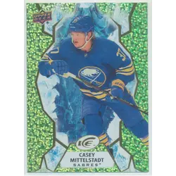 2021-22 UPPER DECK ICE - CASEY MITTELSTADT #38 GREEN
