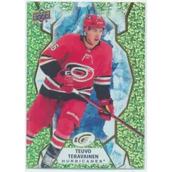 2021-22 UPPER DECK ICE - TEUVO TERAVAINEN #39 GREEN