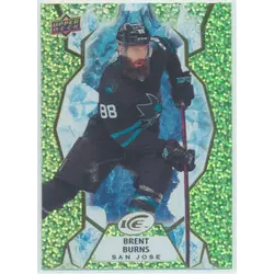 2021-22 UPPER DECK ICE - BRENT BURNS #45 GREEN