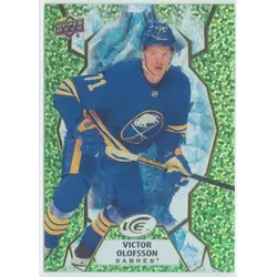 2021-22 UPPER DECK ICE - VICTOR OLOFSSON #49 GREEN