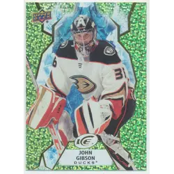 2021-22 UPPER DECK ICE - JOHN GIBSON #68 GREEN