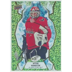 2021-22 UPPER DECK ICE - VITEK VANECEK #79 GREEN
