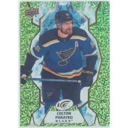 2021-22 UPPER DECK ICE - COLTON PARAYKO #95 GREEN