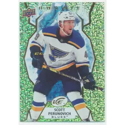 2021-22 UPPER DECK ICE - SCOTT PERUNOVICH #118 ROOKIE GREEN