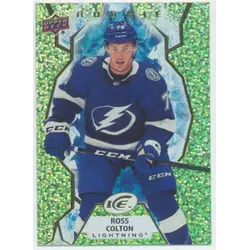 2021-22 UPPER DECK ICE - ROSS COLTON #147 ROOKIE GREEN