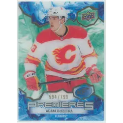 2021-22 UPPER DECK ICE - ADAM RUZICKA #151 ICE PREMIERES GREEN 594/799