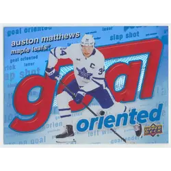 2025-26 UPPER DECK - AUSTON MATTHEWS #GO-17 GOAL ORIENTED