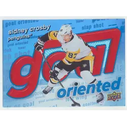 2025-26 UPPER DECK - SIDNEY CROSBY #GO-18 GOAL ORIENTED