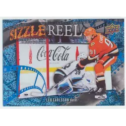 2025-26 UPPER DECK - LEO CARLSSON #SR-17 SIZZLE REEL SPECKLE