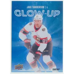 2025-26 UPPER DECK - JAKE SANDERSON #GU-3 GLOW-UP