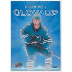 2025-26 UPPER DECK - WILLIAM EKLUND #GU-9 GLOW-UP