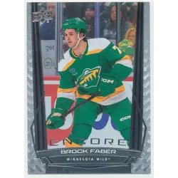 2025-26 UPPER DECK - BROCK FABER #E-60 ENCORE