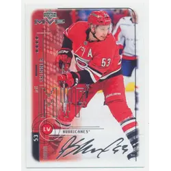2018-19 UPPER DECK MVP - JEFF SKINNER #41 1998-99 20TH ANNIVERSARY TRIBUTE SILVER SCRIPT
