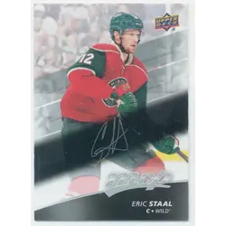 2017-18 UPPER DECK MVP - ERIC STAAL #221 SILVER SCRIPT