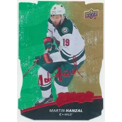 2017-18 UPPER DECK MVP - MARTIN HANZAL #33 COLORS AND CONTOURS LEVEL 1 GOLD
