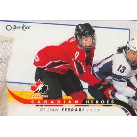 2009-10 O-PEE-CHEE - GILLIAN FERRARI #CB-GF CANADIAN HEROES