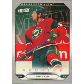 2005-06 VICTORY - MATT FOY #299 ROOKIES