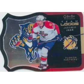 2015-16 O-PEE-CHEE PLATINUM - JAROMIR JAGR #T-13 TEAM LOGOS