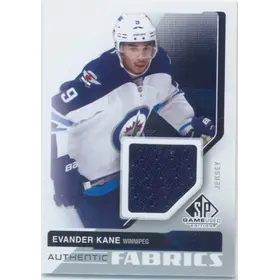 2014-15 SP GAME USED - EVANDER KANE #AF-EK AUTHENTIC FABRICS