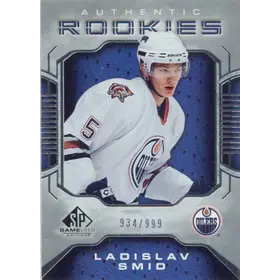 2006-07 SP GAME USED - LADISLAV SMID #118 AUTHENTIC ROOKIES 934/999