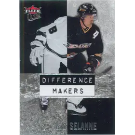 2007-08 FLEER ULTRA - TEEMU SELANNE #DM14 DIFFERENCE MAKERS