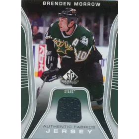 2006-07 SP GAME USED - BRENDEN MORROW #AF-BM AUTHENTIC FABRICS JERSEY