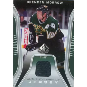 2006-07 SP GAME USED - BRENDEN MORROW #AF-BM AUTHENTIC FABRICS JERSEY