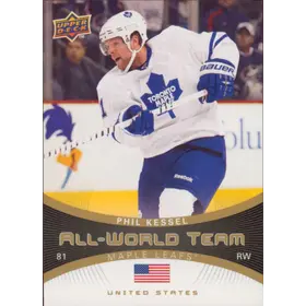 2010-11 UPPER DECK - PHIL KESSEL #AW-25 ALL-WORLD TEAM
