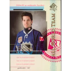 2004-05 SP AUTHENTIC - JOSE THEODORE #121 ALL WORLD TEAM