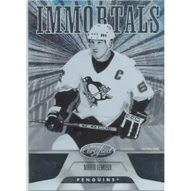 2011-12 CERTIFIED - MARIO LEMIEUX #162 IMMORTALS TOTALLY SILVER