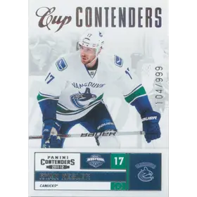 2011-12 PANINI CONTENDERS - RYAN KESLER #143 CUP CONTENDERS 104/999
