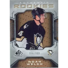 2006-07 SP GAME USED - NOAH WELCH #145 AUTHENTIC ROOKIES 356/999