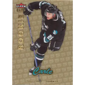 2006-07 FLEER ULTRA - MATT CARLE #225 ROOKIE GOLD MEDALLION