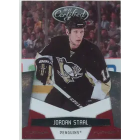 2010-11 CERTIFIED - JORDAN STAAL #118 PLATINUM RED 119/999