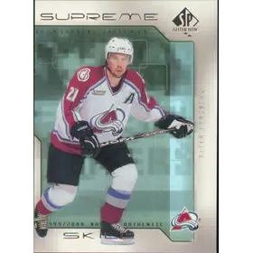 1999-00 SP AUTHENTIC - PETER FORSBERG #SS3 SUPREME SKILL