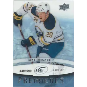 2014-15 UPPER DECK ICE - JAKE McCABE #107 PREMIERES 449/999