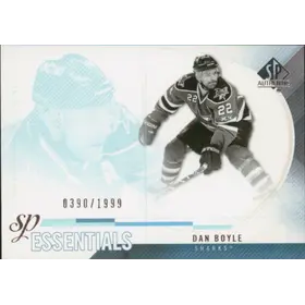 2010-11 SP AUTHENTIC - DAN BOYLE #181 SP ESSENTIALS 390/1999