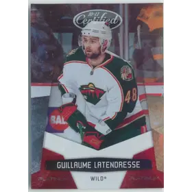 2010-11 CERTIFIED - GUILLAUME LATENDRESSE #74 PLATINUM RED 360/999
