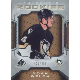 2006-07 SP GAME USED - NOAH WELCH #145 AUTHENTIC ROOKIES 613/999