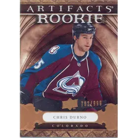 2009-10 ARTIFACTS - CHRIS DURNO #151 ROOKIE 792/999