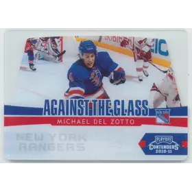 2010-11 PLAYOFF CONTENDERS - MICHAEL DEL ZOTTO #11 AGAINST THE GLASS