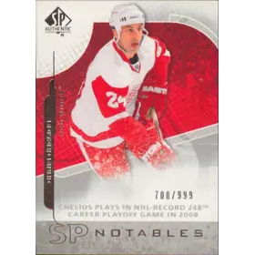2008-09 SP AUTHENTIC - CHRIS CHELIOS #108 SP NOTABLES 700/999